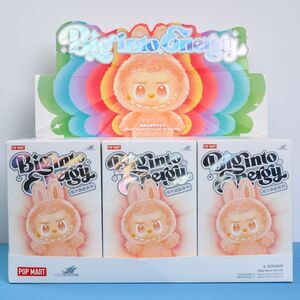 Genuine Pop Mart THE MONSTERS Big Into Energy Labubu Vinyl Pendant Blind Box